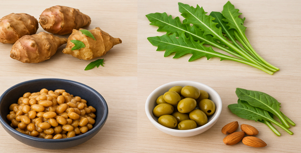 장 건강을 위한 프리바이오틱스와 프로바이오틱스 - 장내 미생물 균형 유지