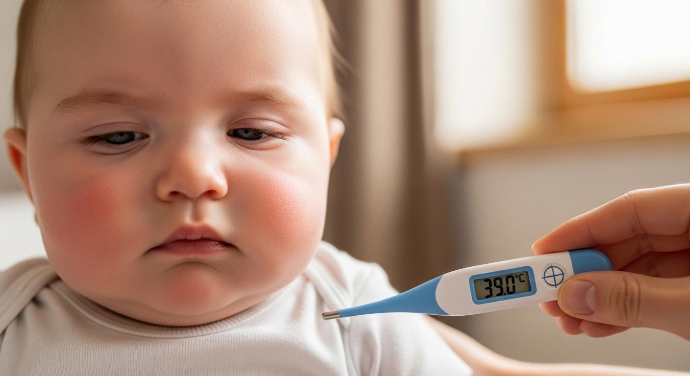 아기 열 39도 지속