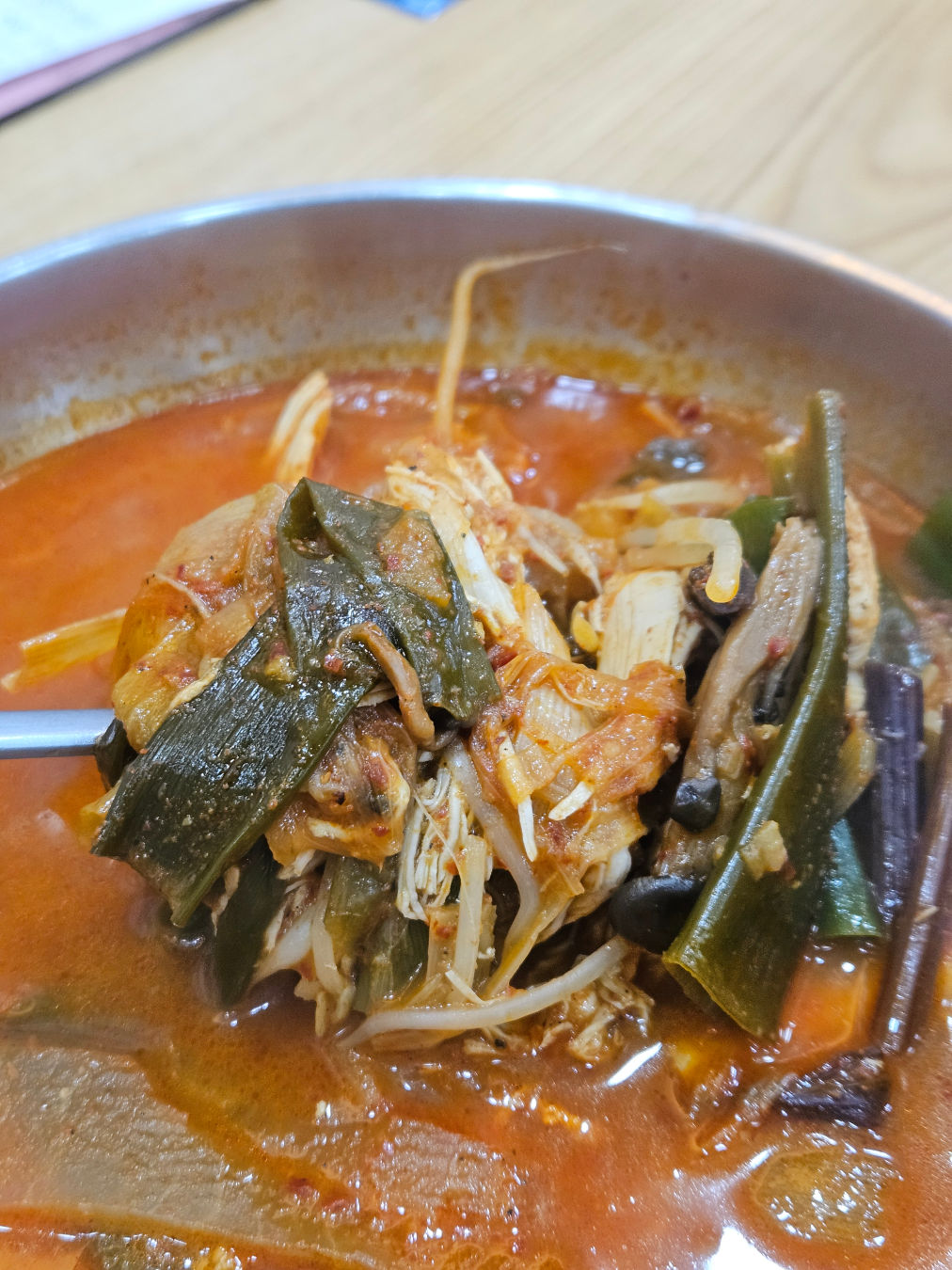 미사리 밀빛 초계국수 닭개장