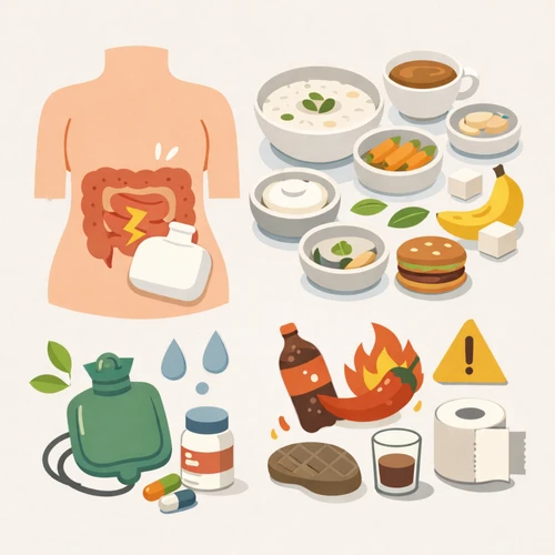 장염 회복기 부드러운 음식