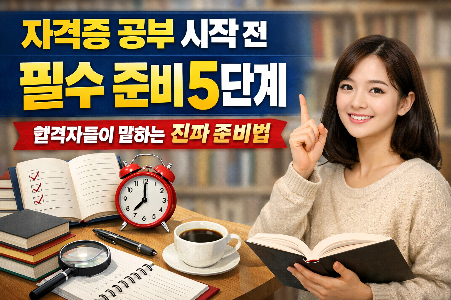 자격증 공부 시작 전 필수 준비