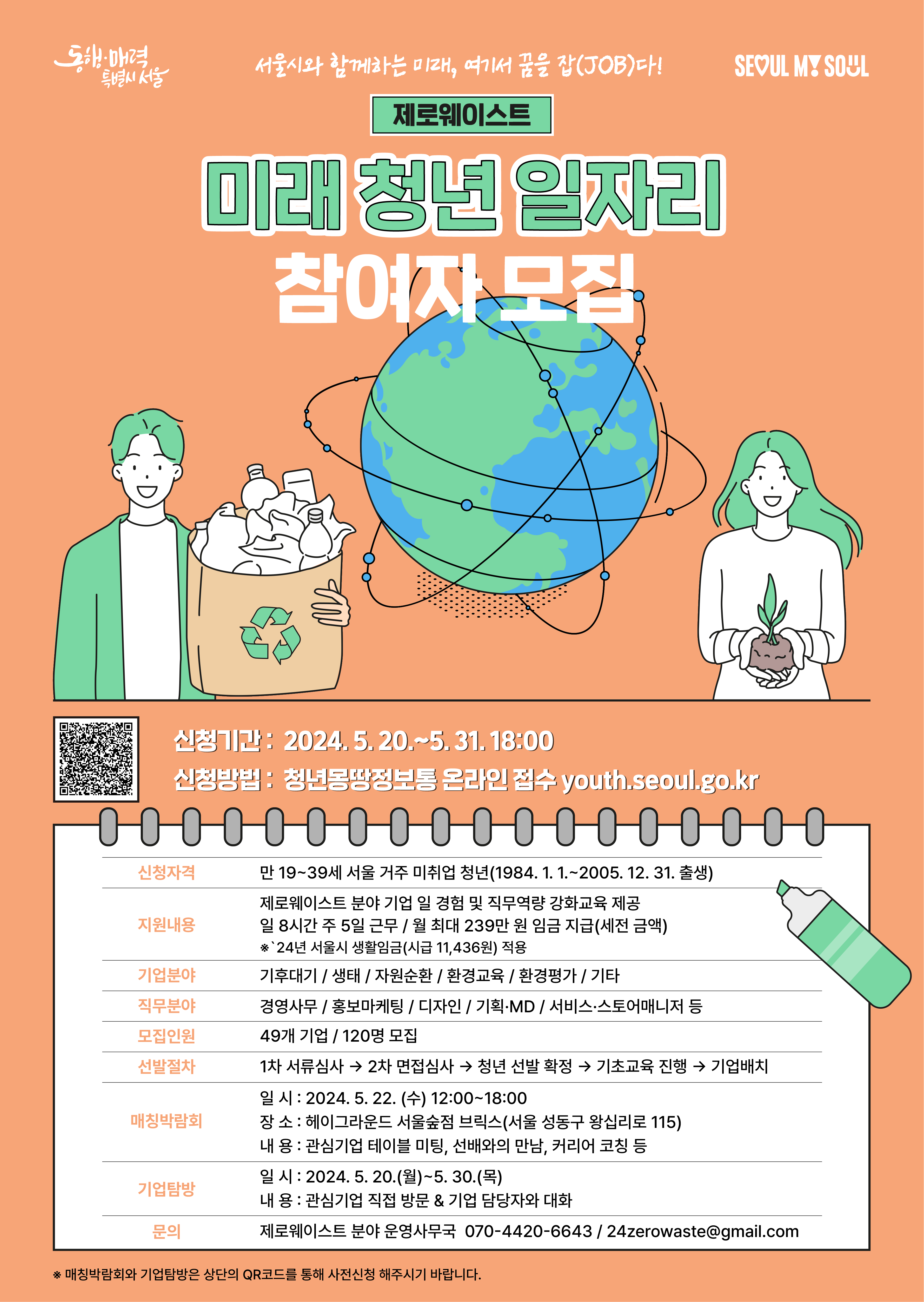 서울시&amp;#44; 미래청년 일자리 지원자 600명 모집 :: 신청방법 및 프로그램 내용