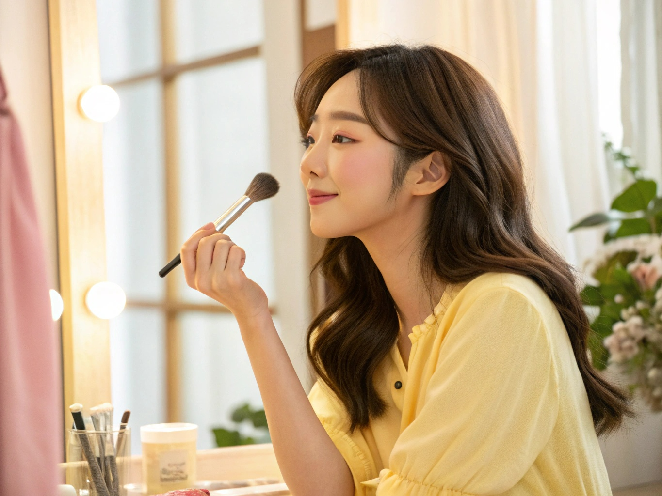 블러셔와 하이라이터 사용법