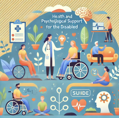 장애인 건강 및 심리 지원 가이드 관련 이미지