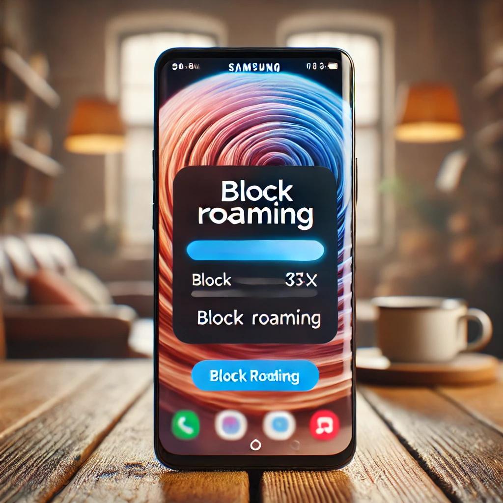 알뜰폰 로밍차단