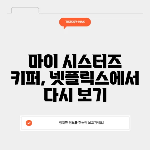 마이 시스터즈 키퍼, 넷플릭스에서 다시 보기