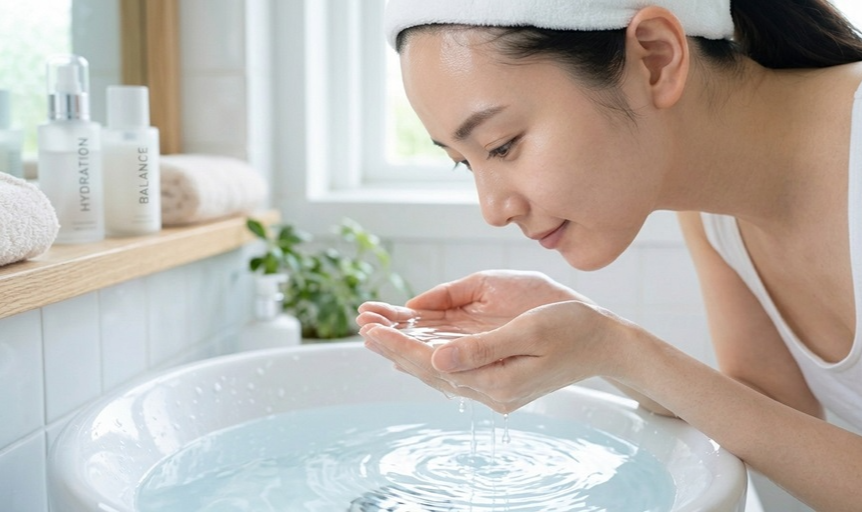 레이저 시술 후 미온수 세안법