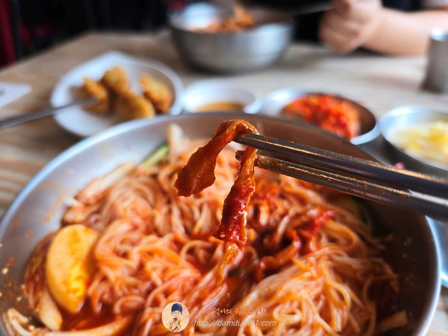 황태비빔국수