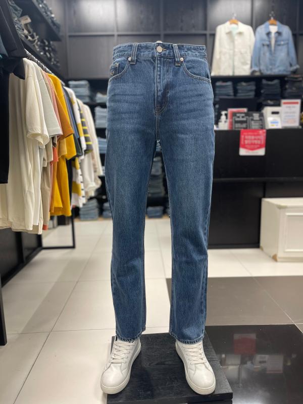 플랙진 PLAC 남성 청바지 스티지 크롭 레귤러 스트레이트진 PJTO5SZM825