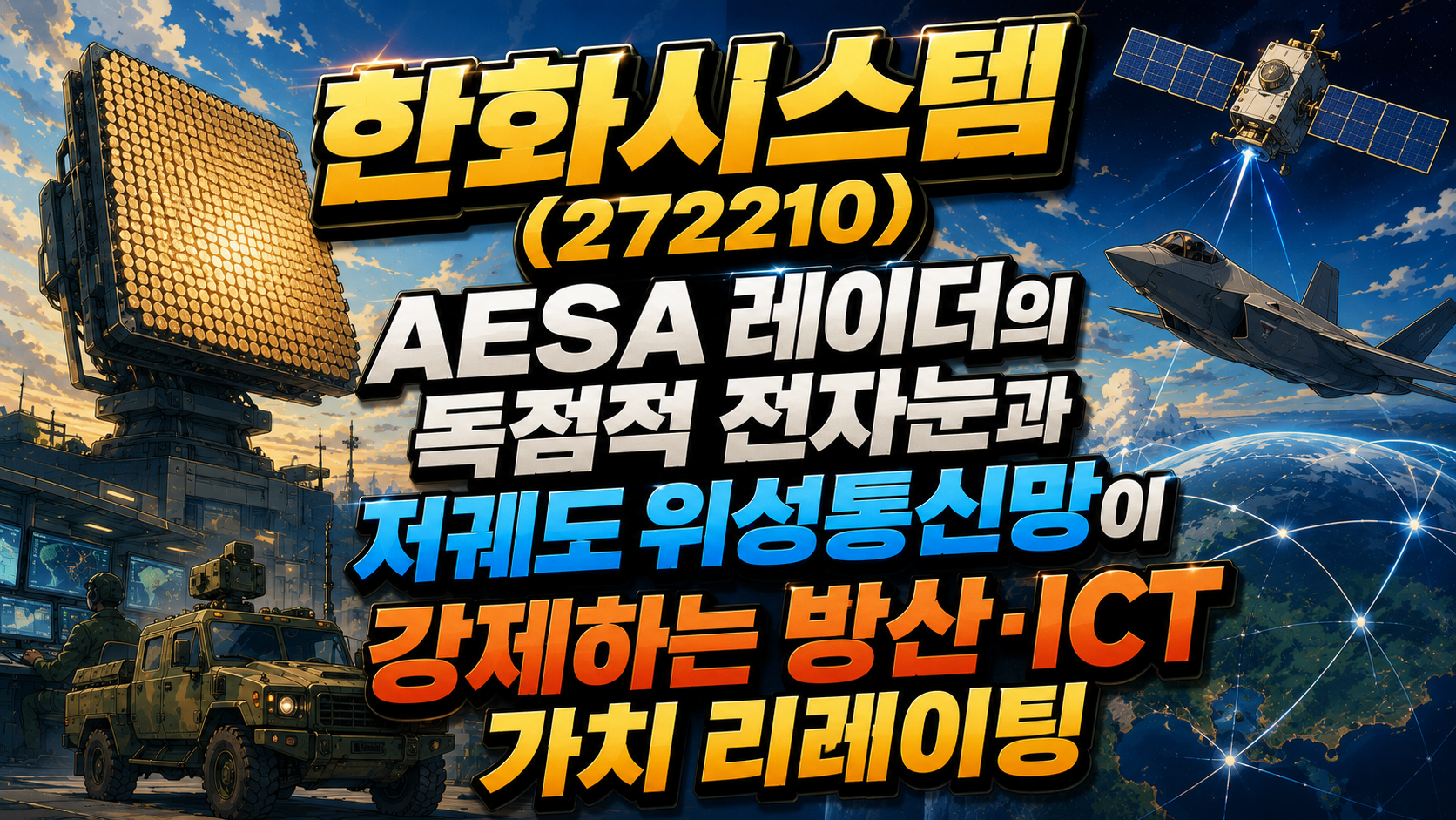 한화시스템 방산&middot;ICT 미래 비전