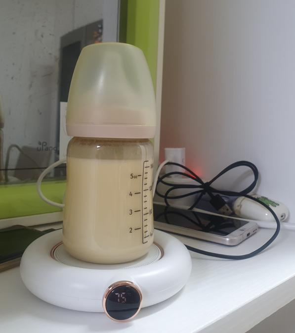 휴대용 보틀워머 사용2