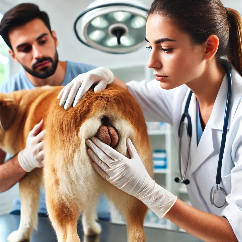 강아지 항문낭 피