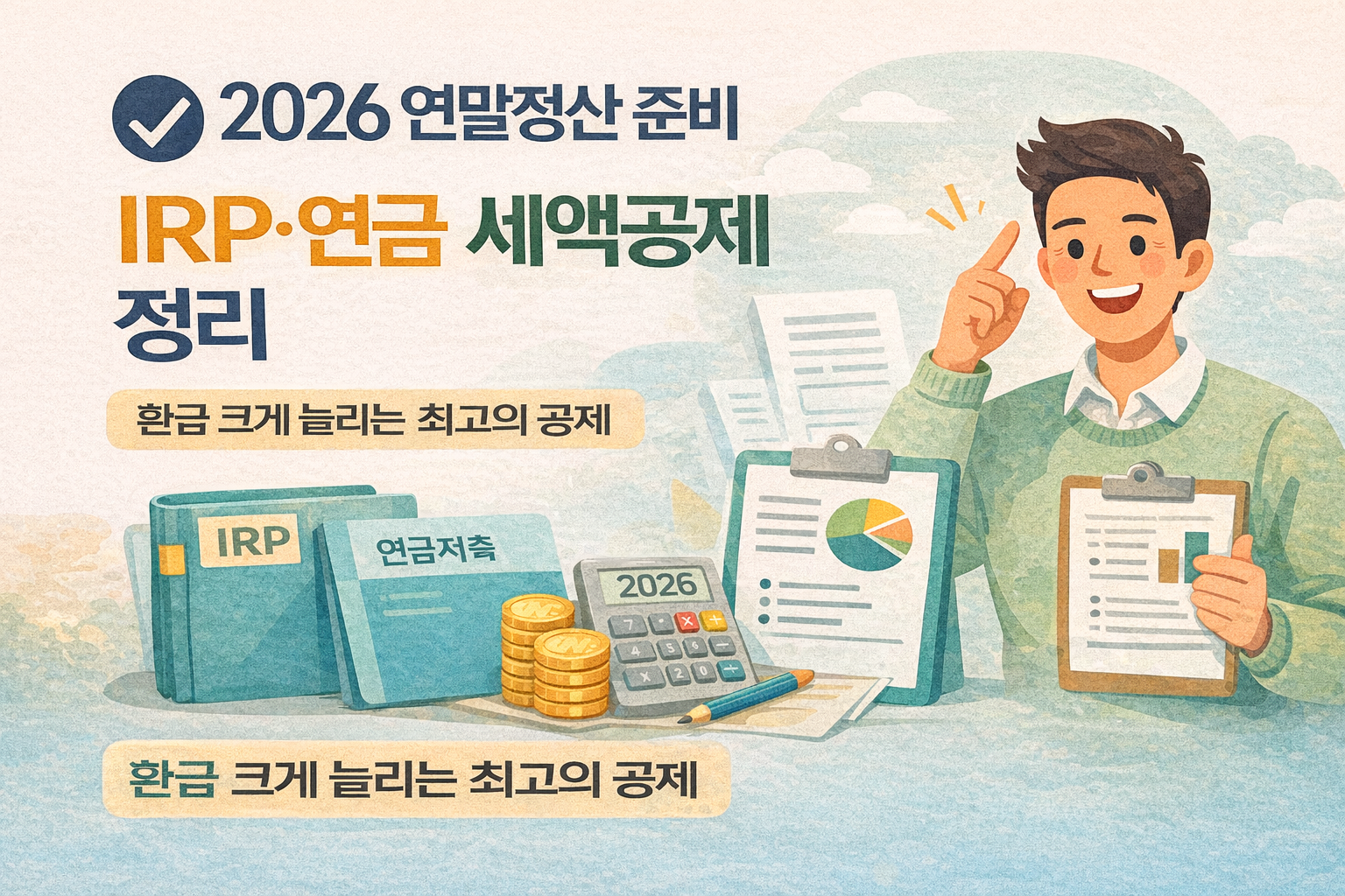 2026 연말정산 준비 IRP&middot;연금 세액공제 정리