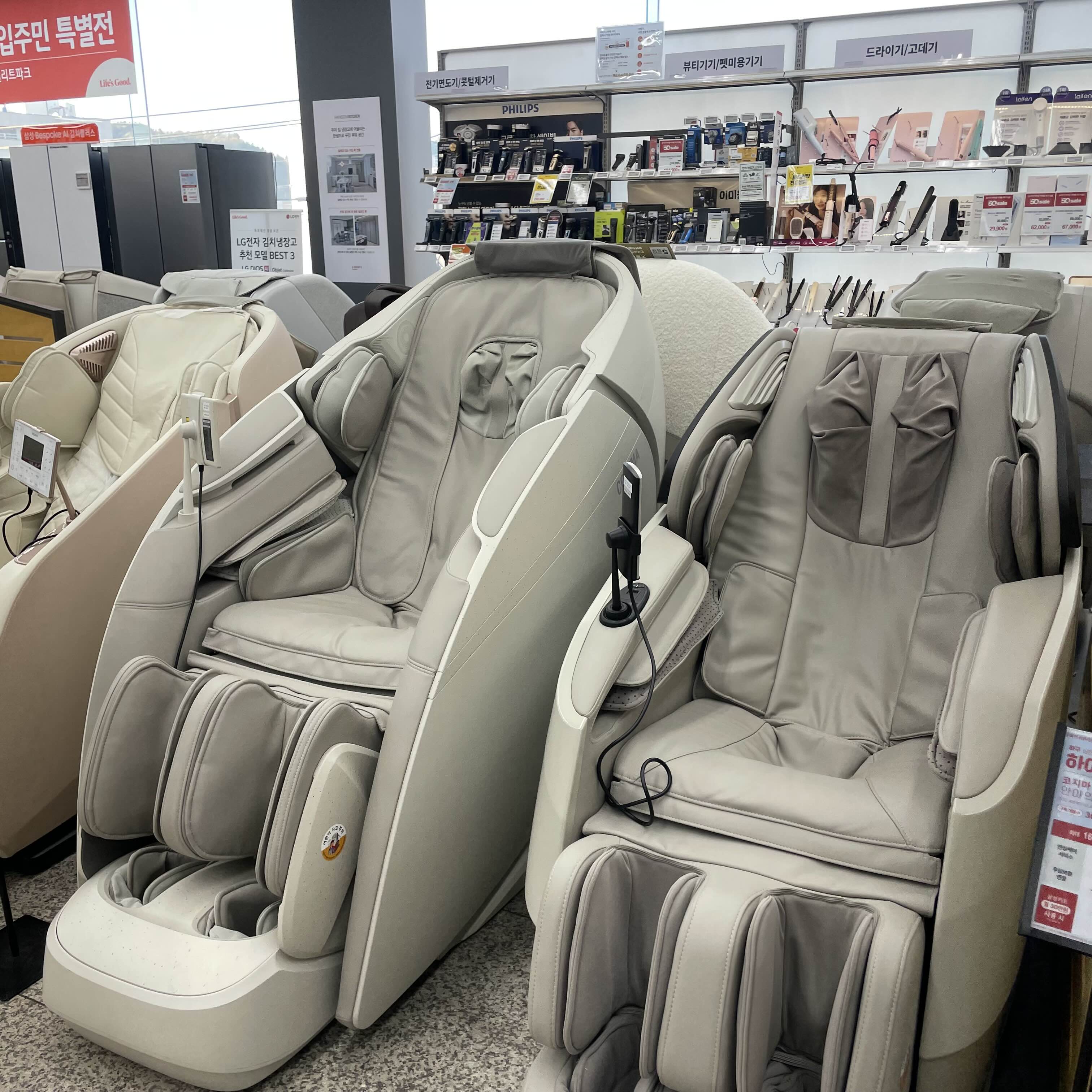 안마의자 추천 비교, 바디프랜드 팔콘 제스파 더 퍼스트 클래스 코지마 더블모션