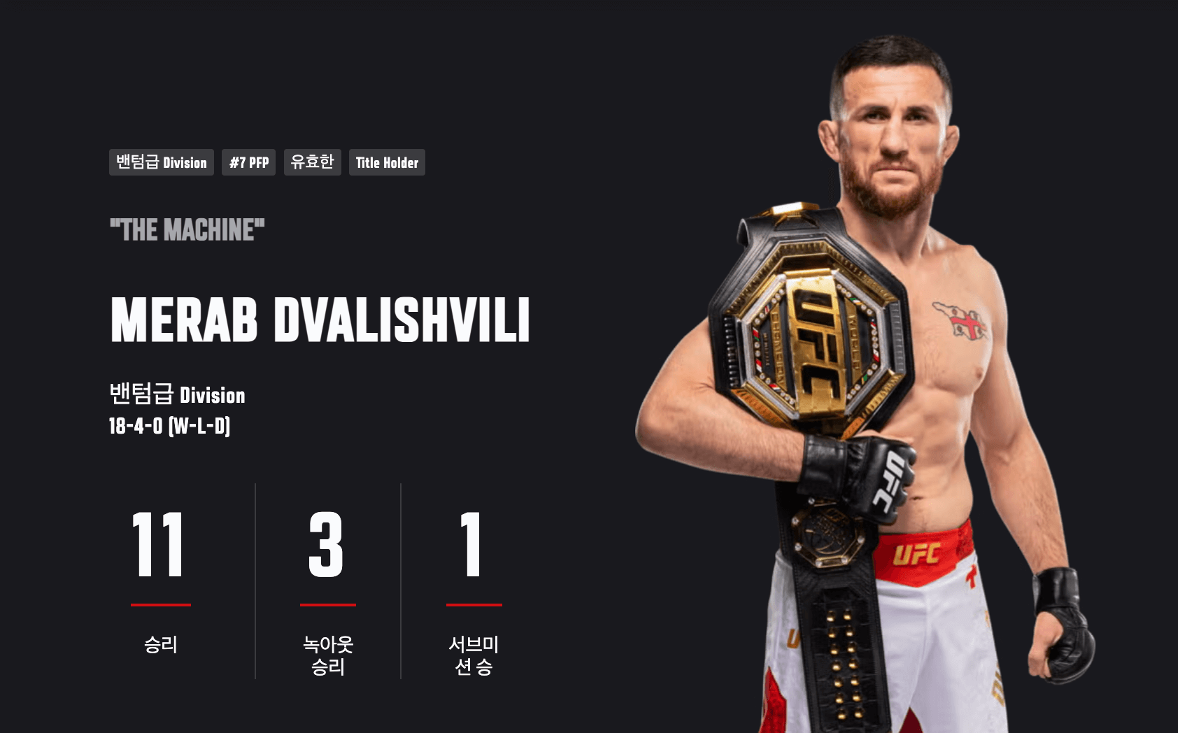 UFC 311 마카체프 vs 사르키안 라이트급