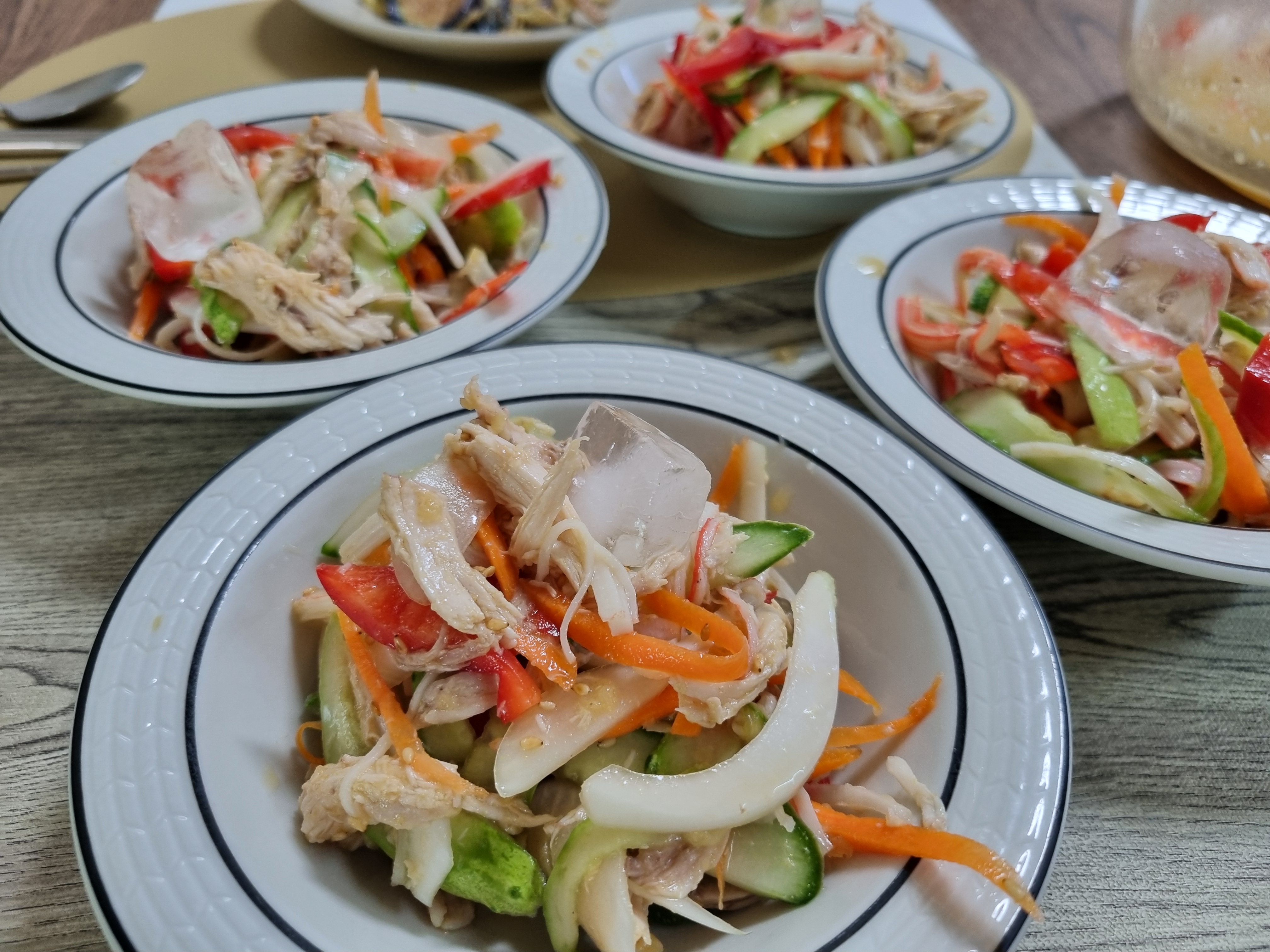 다이어트 식단 추천, 닭가슴살 냉채로 맛있게 식단하기