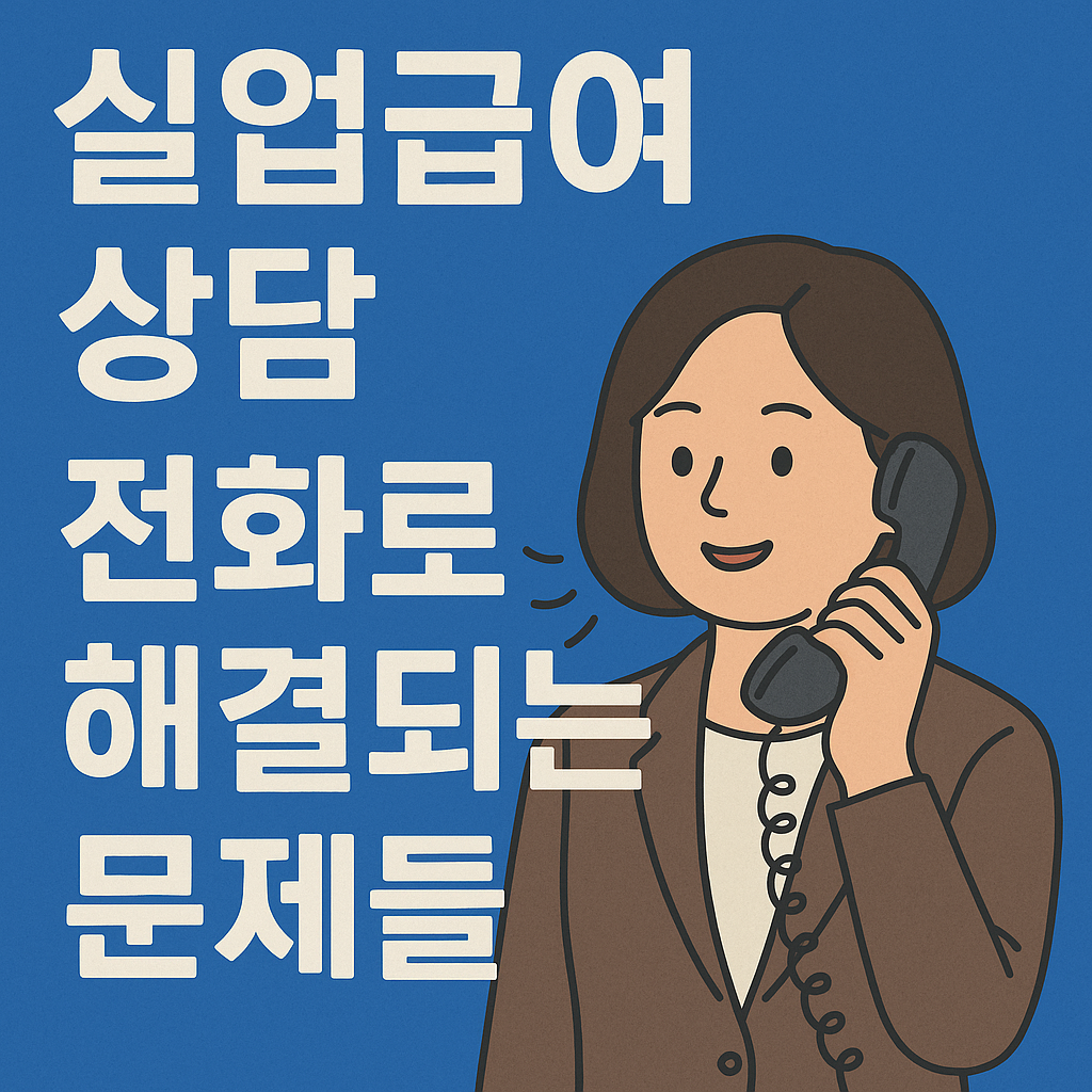 실업급여 상담 전화로 해결되는 문제들
