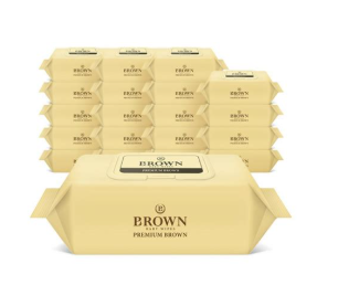 브라운 물티슈 이미지