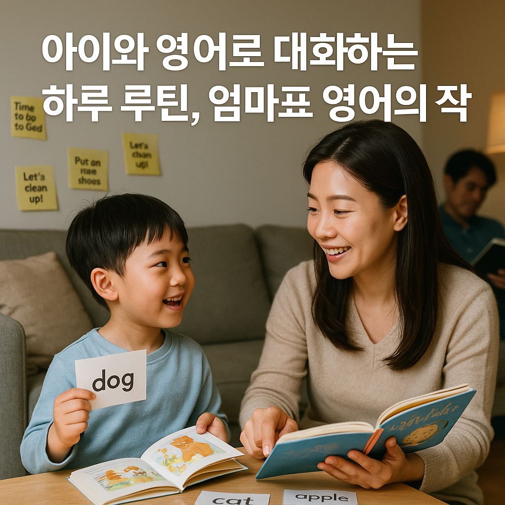 아이와 영어로 대화하는 하루 루틴, 엄마표 영어의 시작