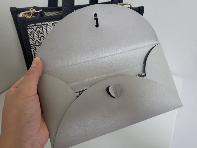 에스까다 자카드 토트백 블랙 후기