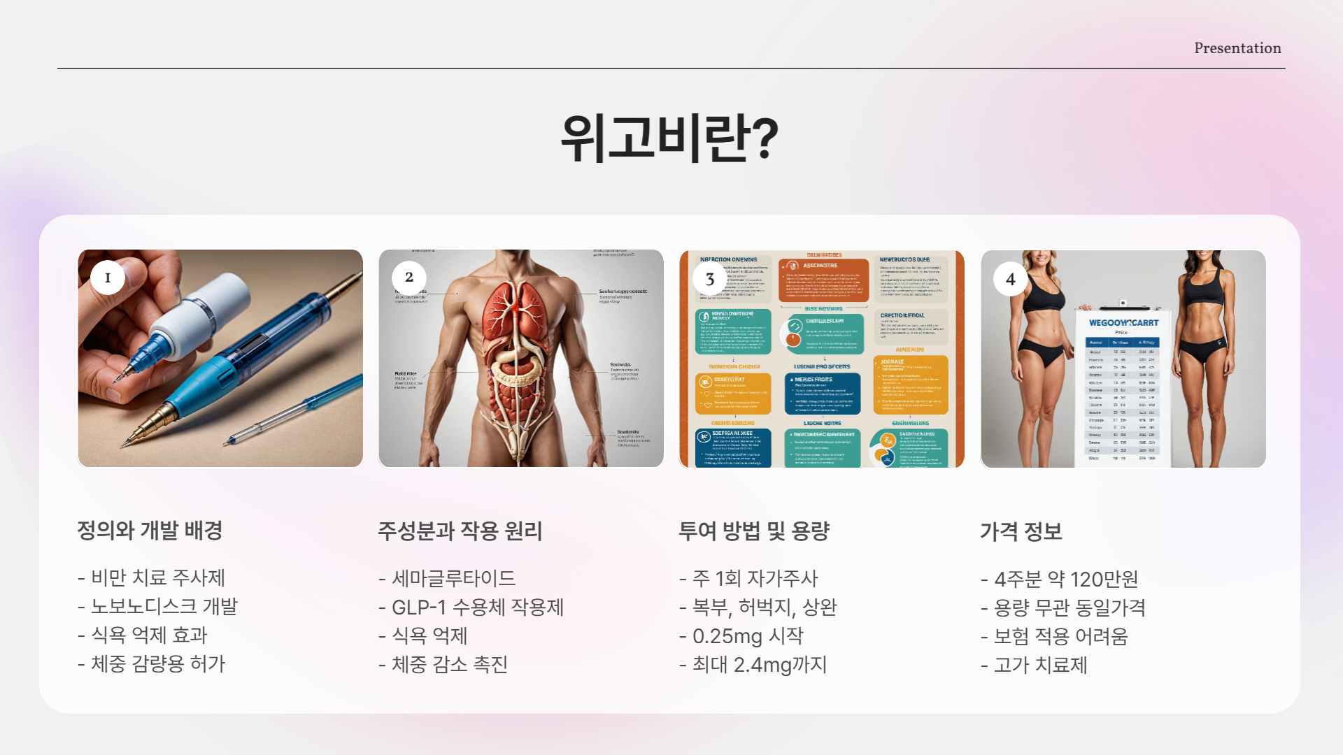 위고비 실비보험 처방방법(다이어트 주사 효능 부작용 처방)