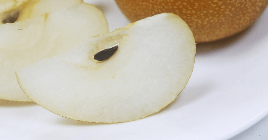 먹기 좋게 잘라져 있는 배