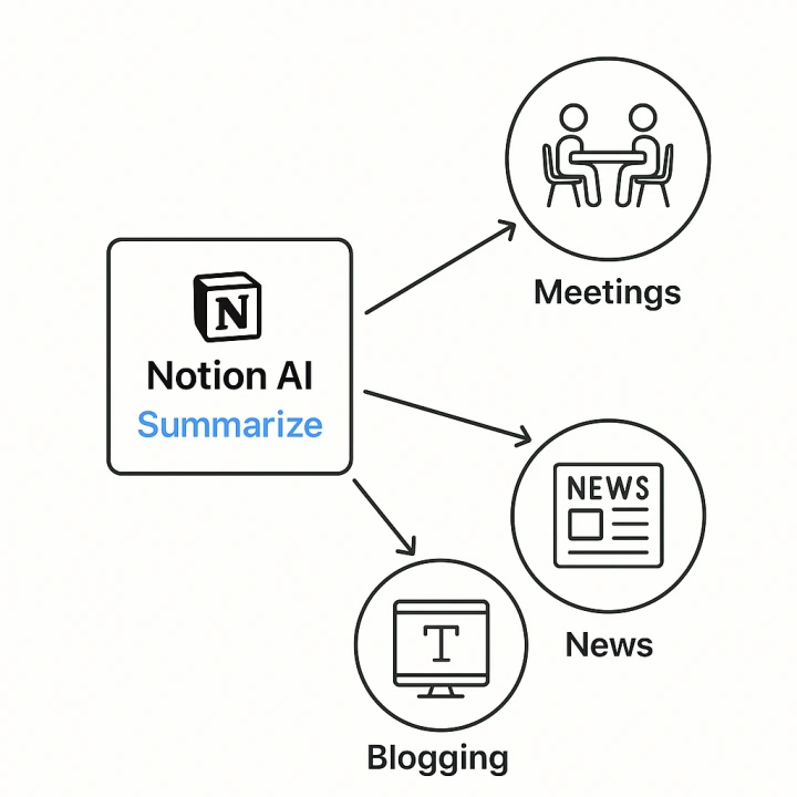 Notion AI 실무 활용 플로우