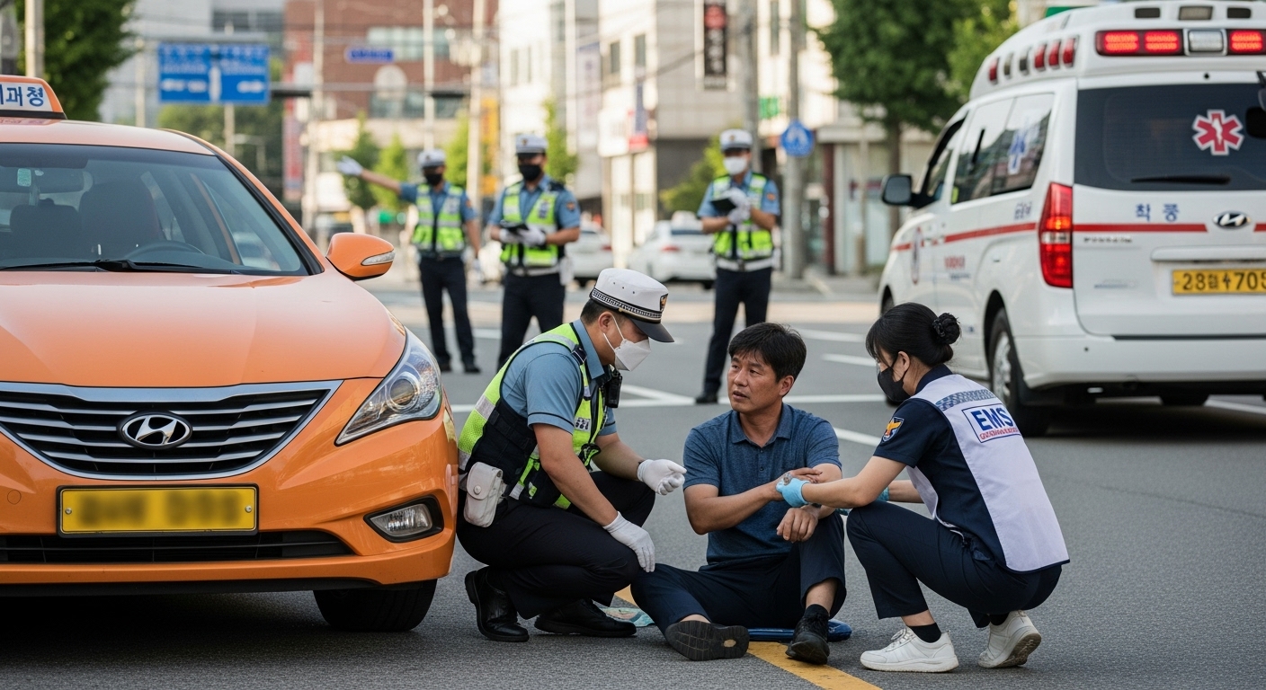 택시 사고 직후, 승객이 해야 할 일