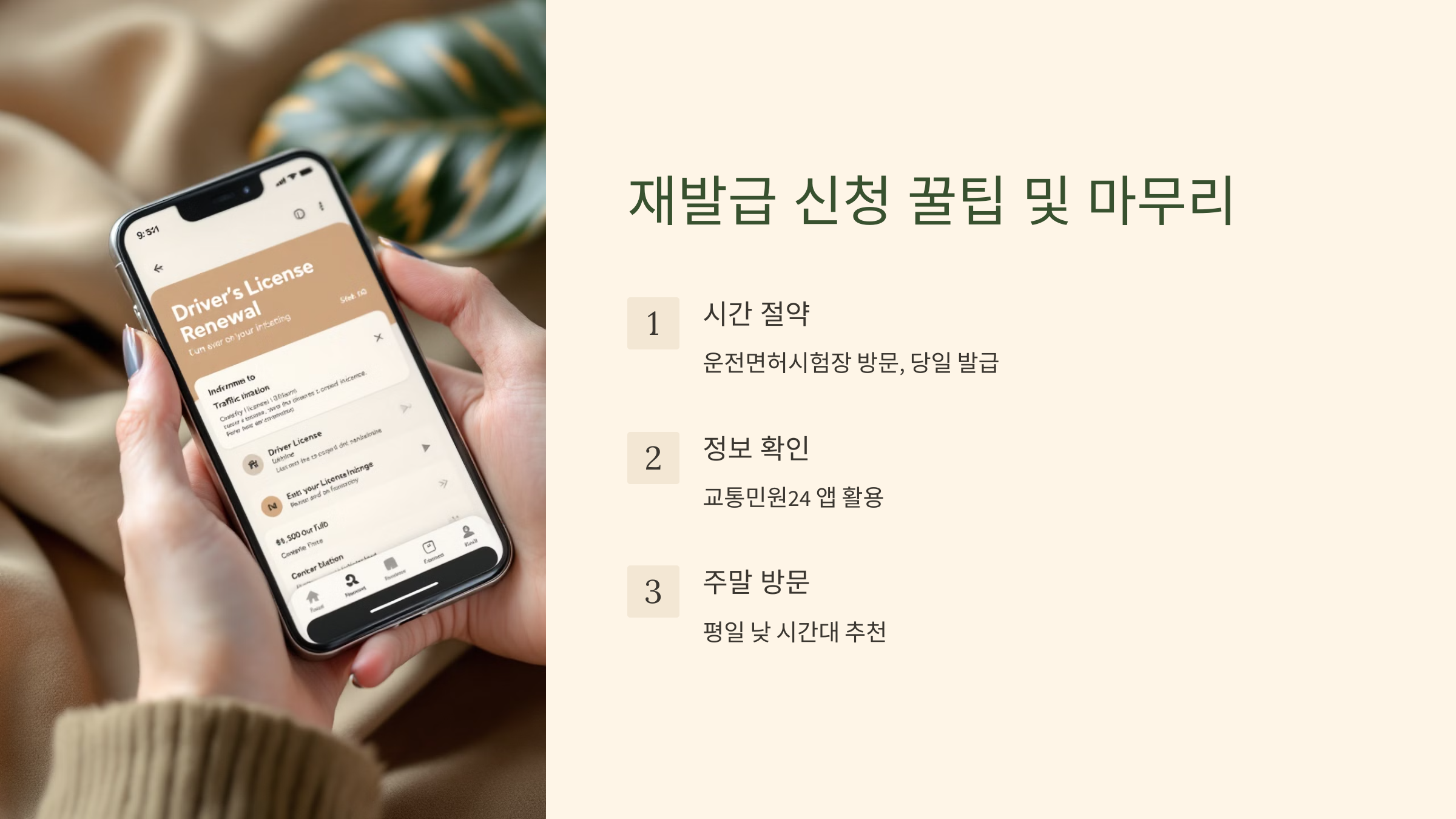 운전면허 분실신고 재발급