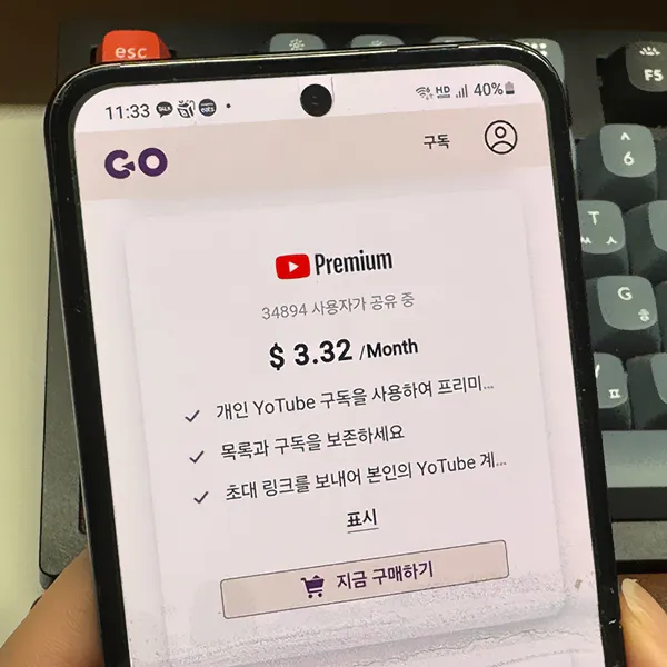 고잉버스-유튜브-프리미엄