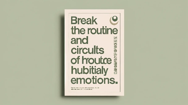 과학적 자기 관리- 자기변화-부정감정의 루틴 변화