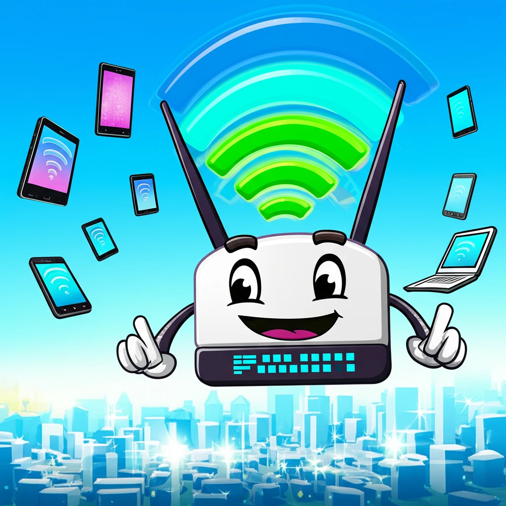 와이파이 속도 답답? 공유기 무선 채..