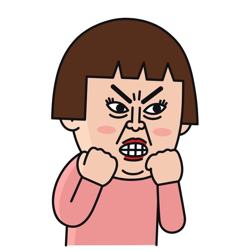 분노하는 여자 이미지