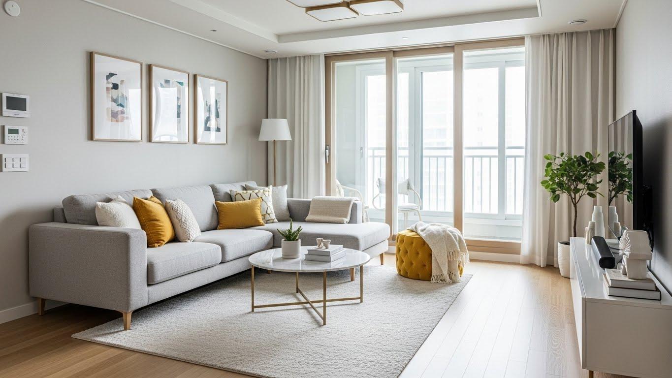 24평아파트거실인테리어가 잘된 집