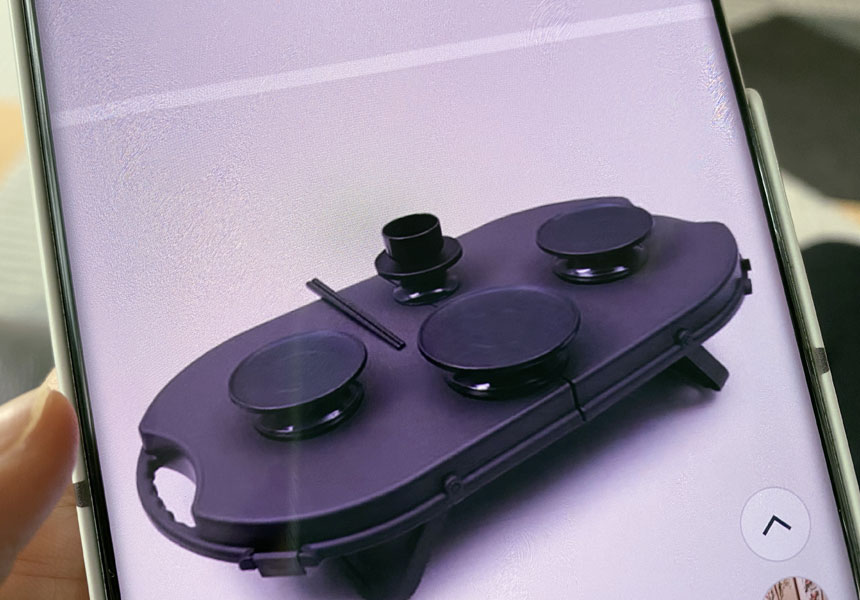 다이소 휴대용 제기세트를 펼쳐놓은 모습