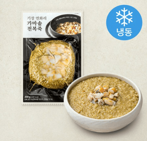 기장물산 연화리 가마솥 전복죽 (냉동)