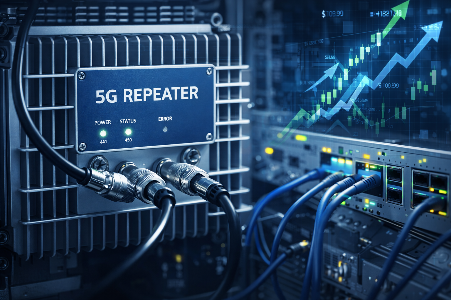 5G 대장주-쏠리드-5G 중계기와 네트워크 장비