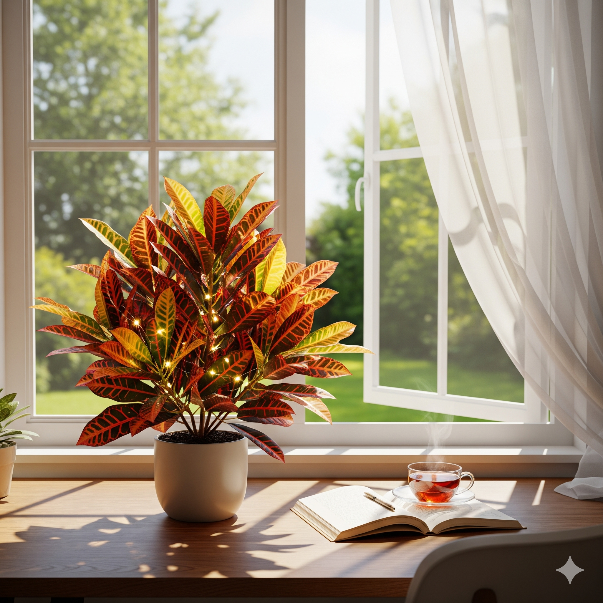 바나나-크로톤-화분-관엽식물-잎-색상-노랑-초록