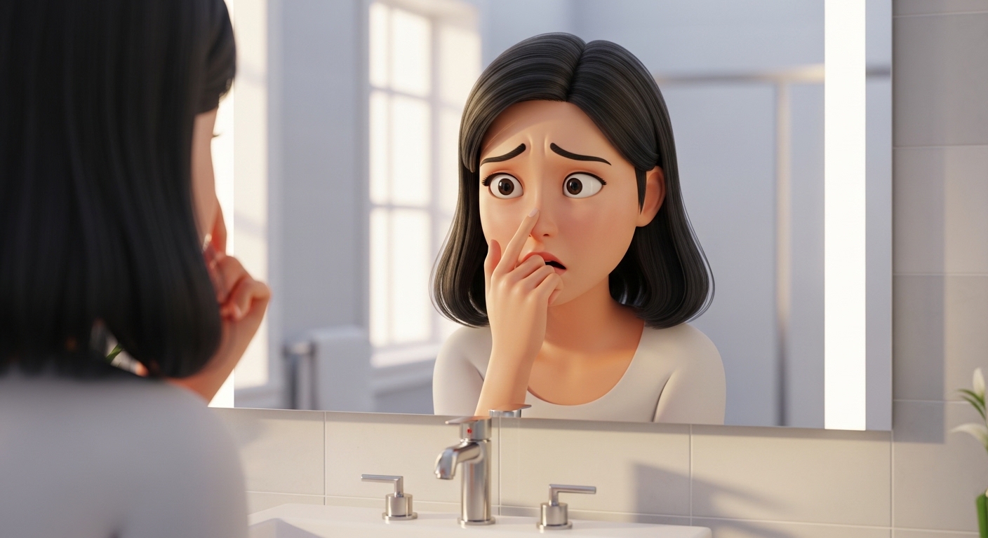 코 피어싱 관리&amp;#44; 생리식염수 소독