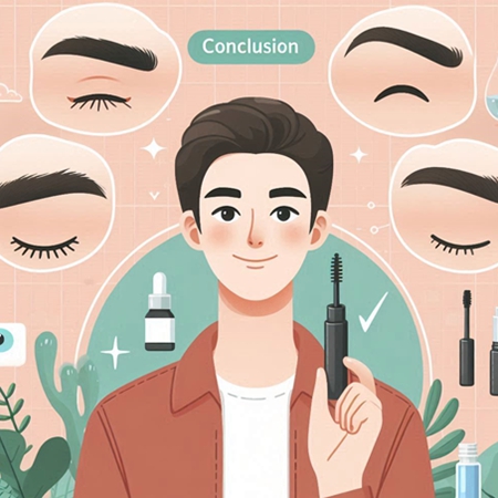 눈썹 영양제 사용하는 방법