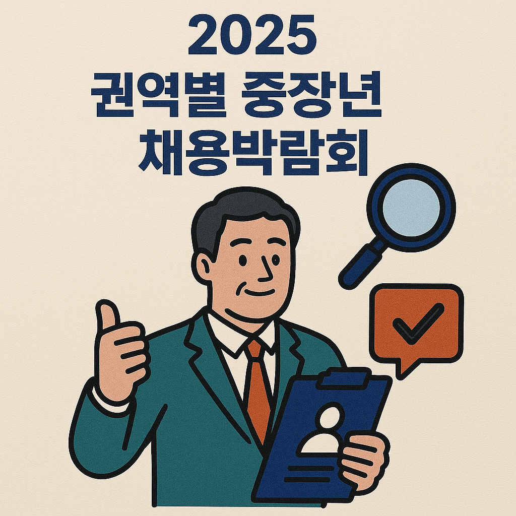 2025 권역별 중장년 채용박람회
