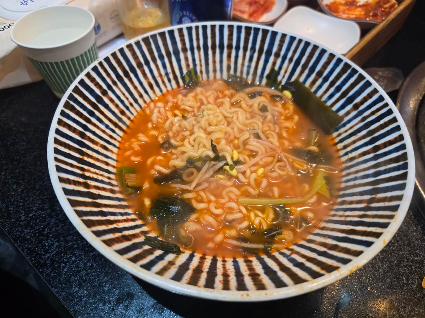 때깔 라면
