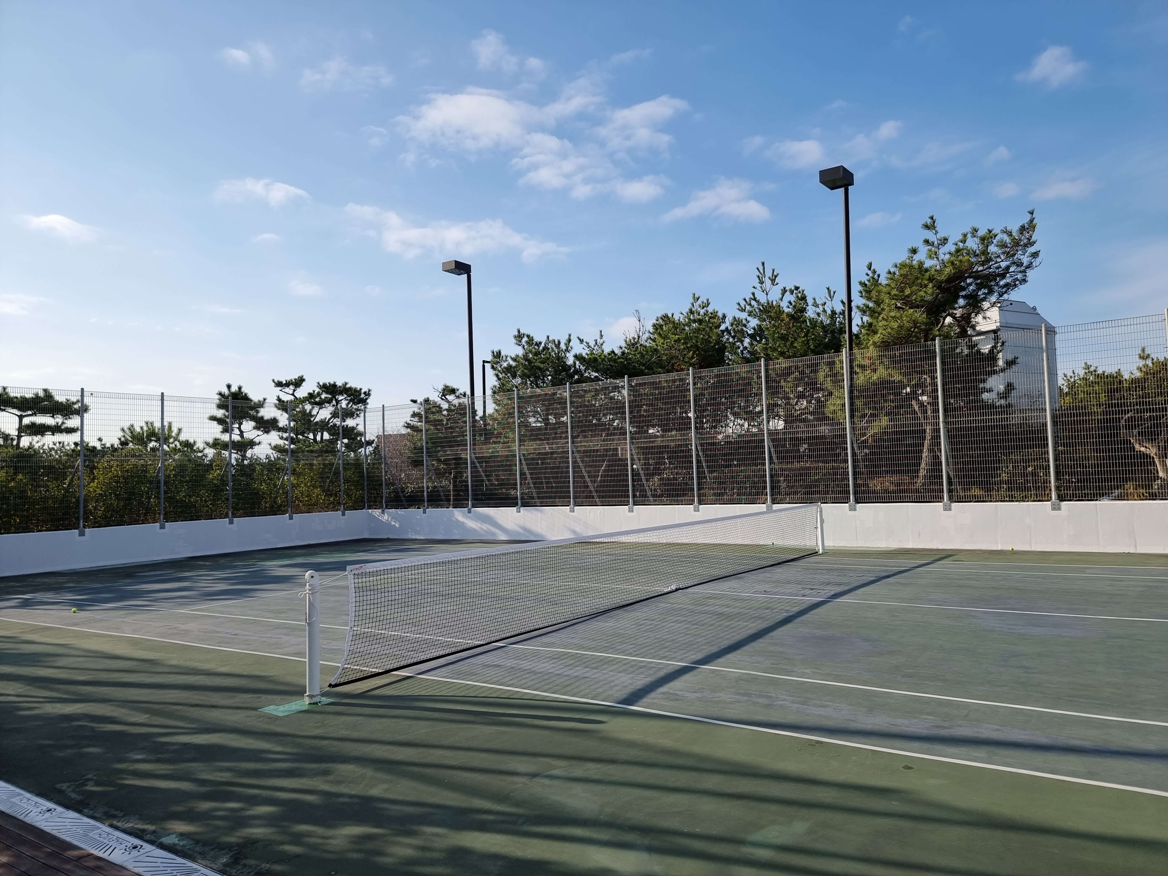 제주 해비치호텔 테니스장