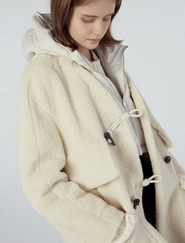 리얼미어나더미 더플코트