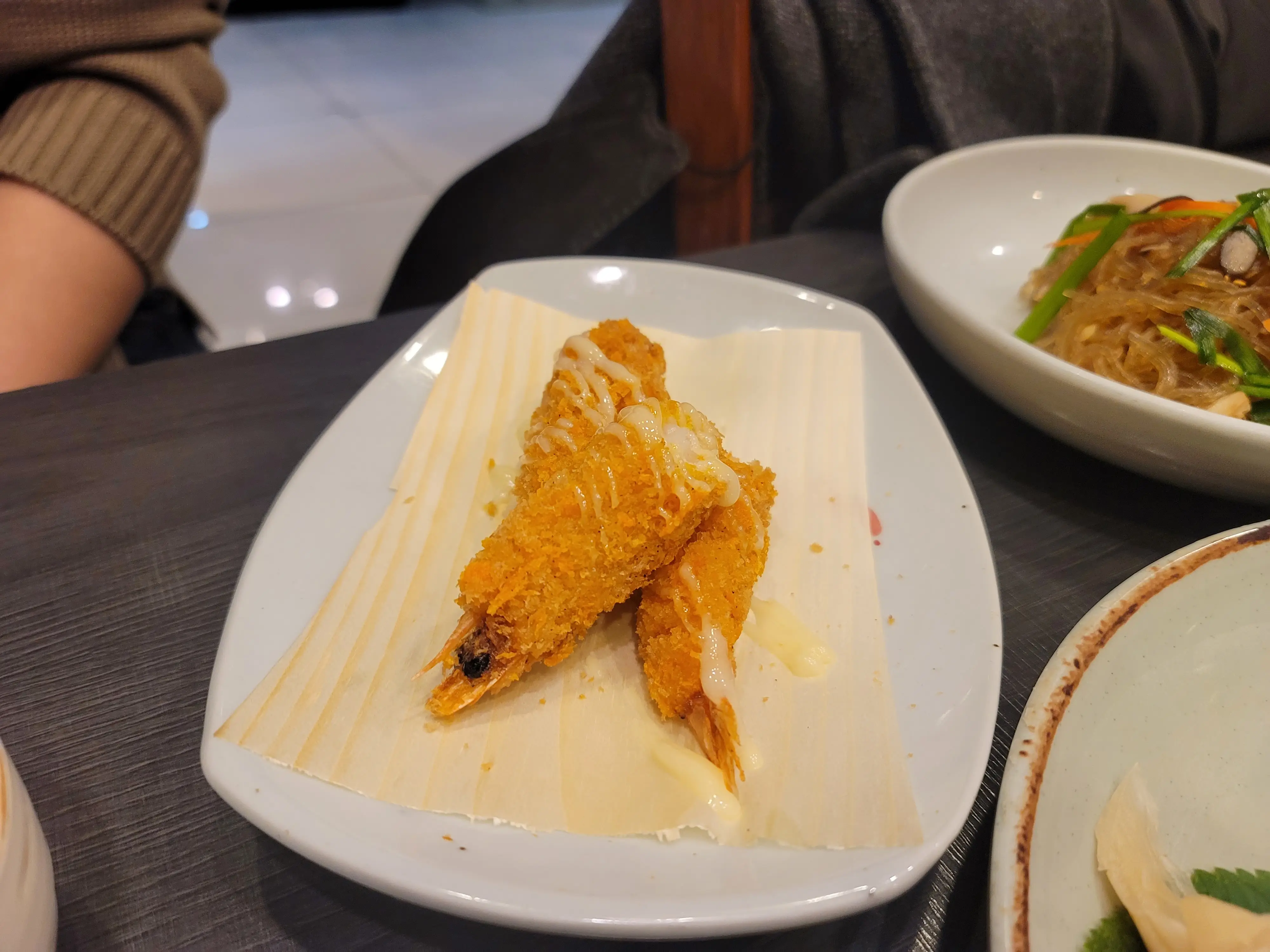 왕새우튀김&amp;#44; 굉장히 부실하다.