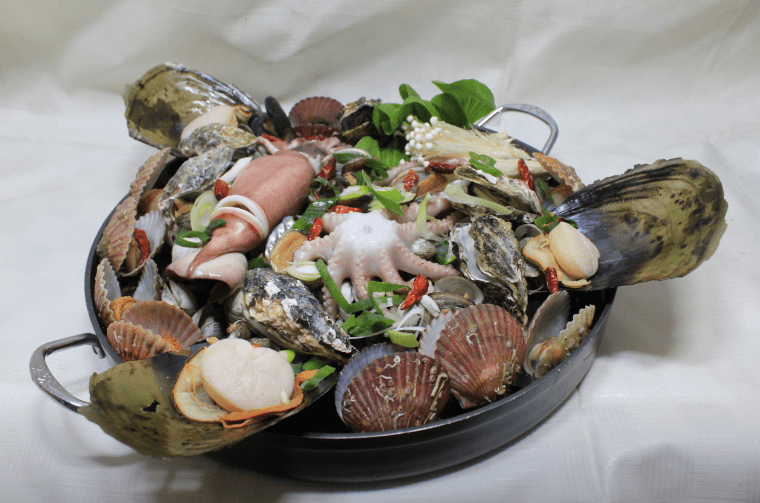 용암동 맛집 "산더미" 음식