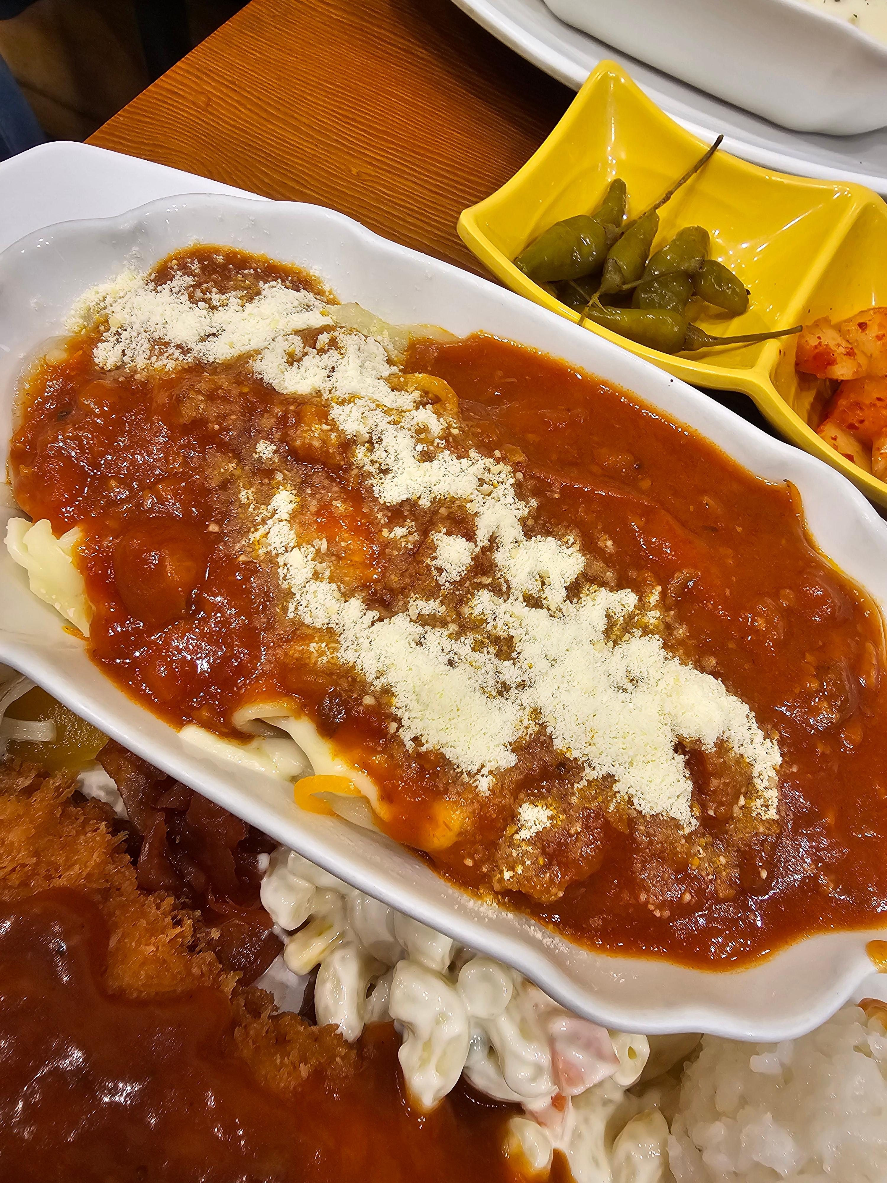 스파돈스 (스파게티+돈까스 세트) 3