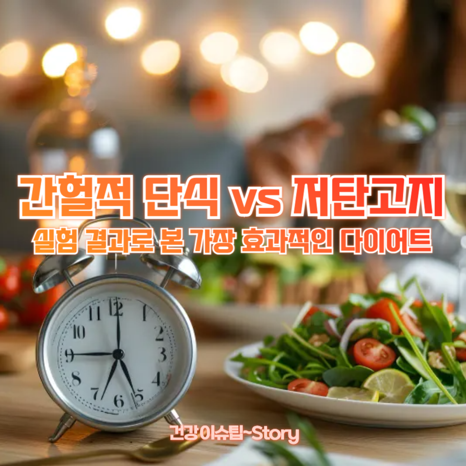 간헐적 단식 vs 저탄고지