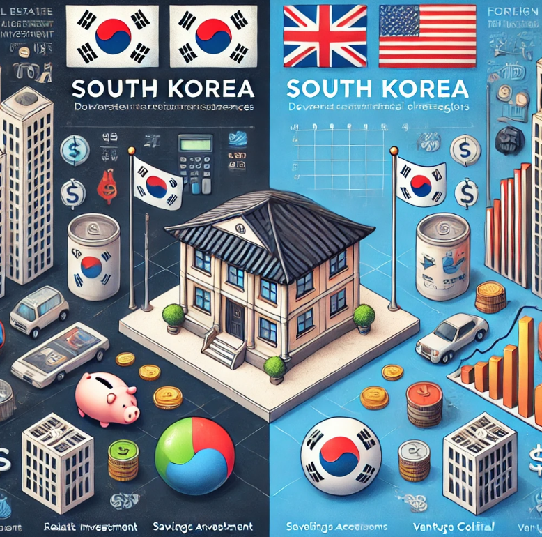 한국과 해외 재테크 방법 차이점