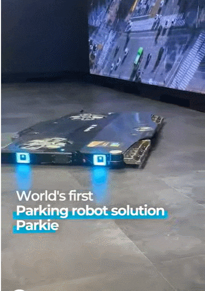 [CES 2024] 한국기업의 놀라운 '자율주차&nbsp;로봇 파키(Parkie)' VIDEO: HL Mando to demonstrate autonomous parking robot at CES